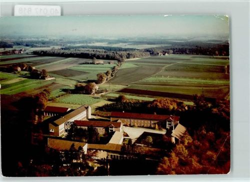 48346 W4412 Ostbevern FOTO KEINE AK Luftaufnahme Collegium Johanneum Schloß Loburg