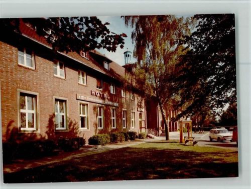 Sande Telefonzelle vor dem Bahnhofshotel