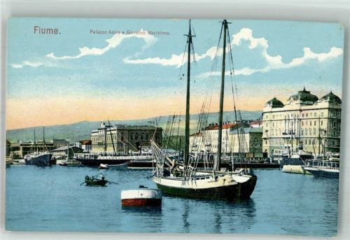 Rijeka Hafen Palazzo Adria