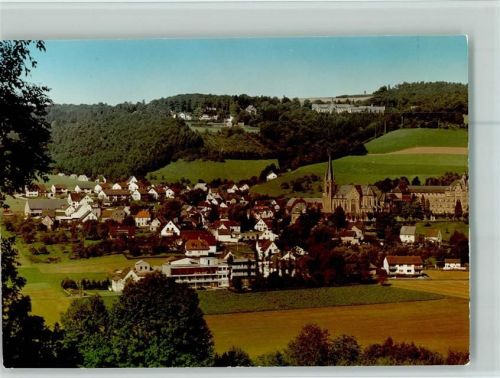 Hausen Ortsansicht Kurklinik Wiedtal und St. Josefshaus