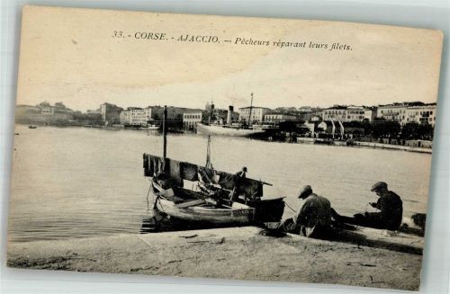 Ajaccio Beruf Fischer Hafen Korsika