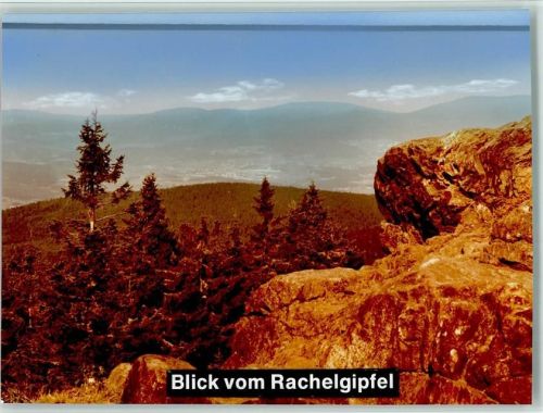 Spiegelau Blick vom Rachelgipfel