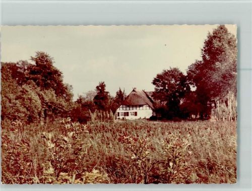 Hüde Fachwerkhaus Reetdach