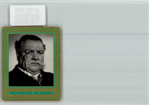 Heinrich George Drama Zigarettenfilmbild 5,5x7cm AKU2