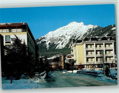 Bad Reichenhall Sanatorium der Barmherzigen Brüder Winteraufnahme