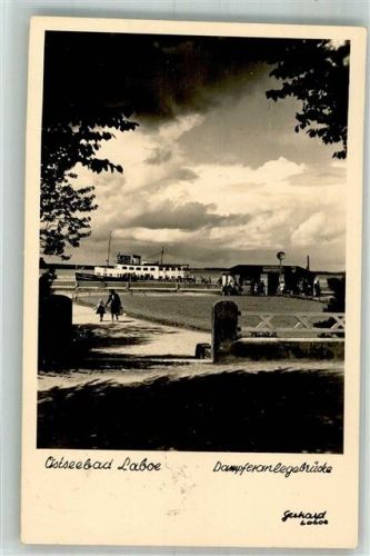 Laboe Dampferanlegestelle Fotograf Gerhard Notopfermarke