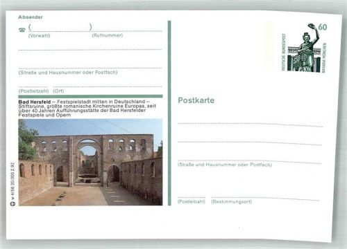 Bad Hersfeld Festspielstadt Stiftsruine Kirchenruine