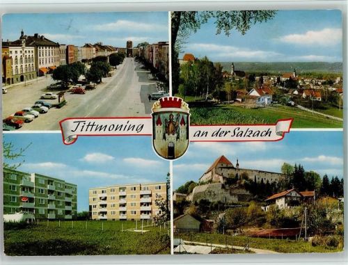 Tittmoning Ortsansichten 4-Bildaufnahme