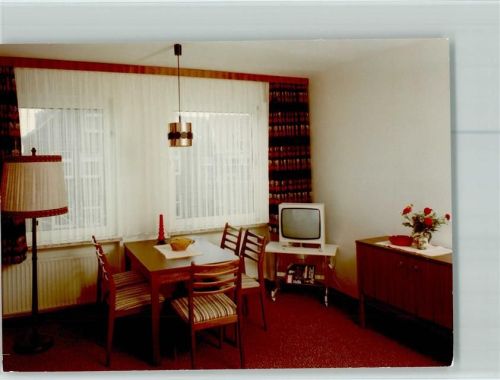 Baltrum Weisser Fernseher in der Stube