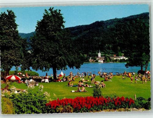 9570 Ossiach - Badegäste Ossiachersee