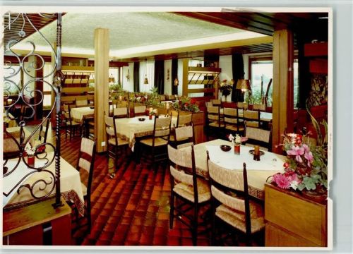 77830 W7582 Bühlertal FOTO KEINE AK Hotel Restaurant Rebstock Innenaufnahme