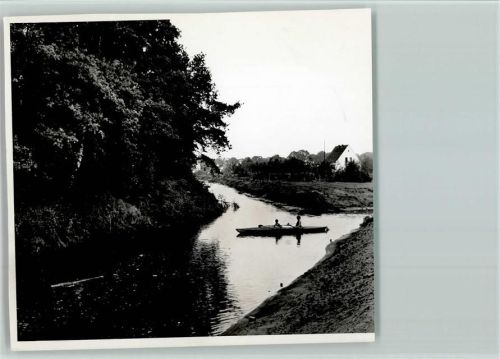 Dülmen Ruderpartie Foto 11 x 13 cm
