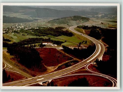Haiger Luftaufnahme Autobahn