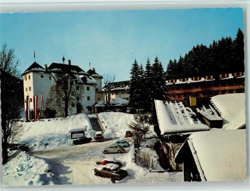 6370 Kitzbühel - Verschneites Hotel Schloß Lebenberg AKU2