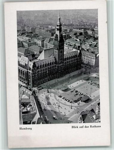 Hamburg Rathaus Blick von oben AKU2