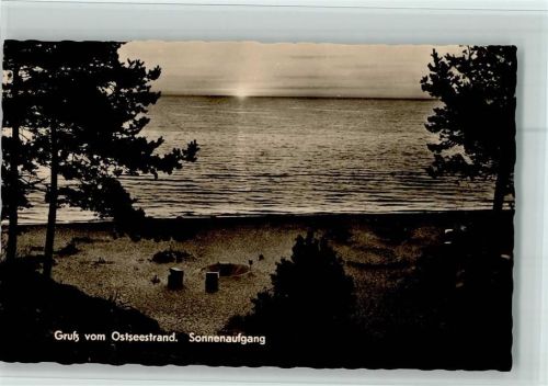 Sonnenaufgang Ostsee