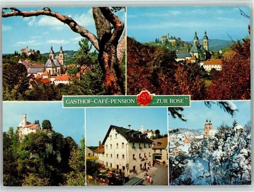 Gößweinstein Gasthof Café Pension Zur Rose Mehrfachaufnahme