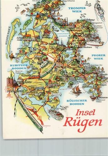 Stralsund Riesenkarte