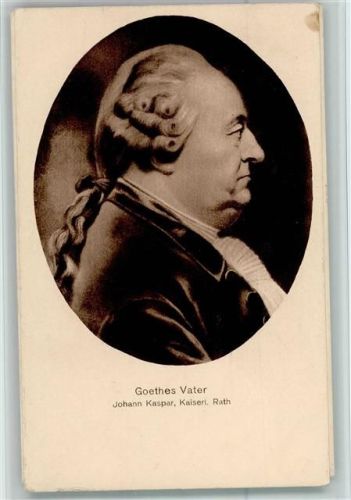 Frankfurt Goethes Vater -Karte Mutter Mutter GRATIS -
