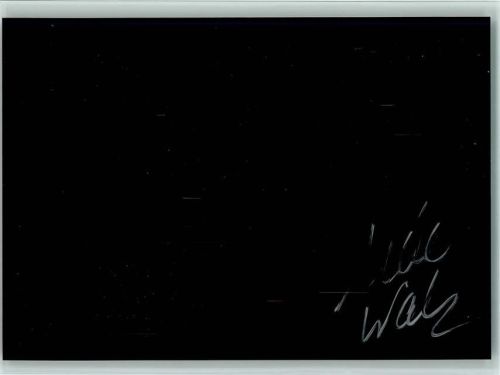 Udo Walz Friseur Autogramm schwarze Karte Abbildung Scan nicht sichtbar