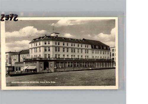 Borkum Eisenbahnheim Haus Rote Erde