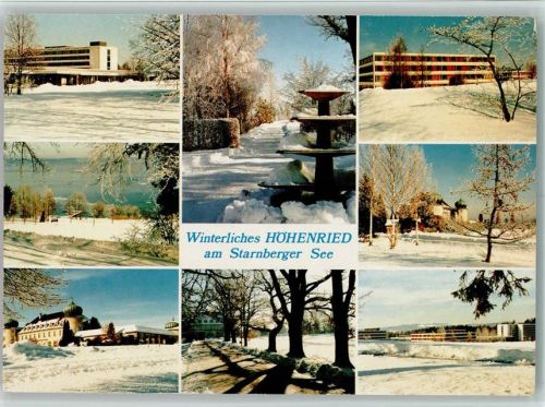 Höhenried Starnberger See Winter
