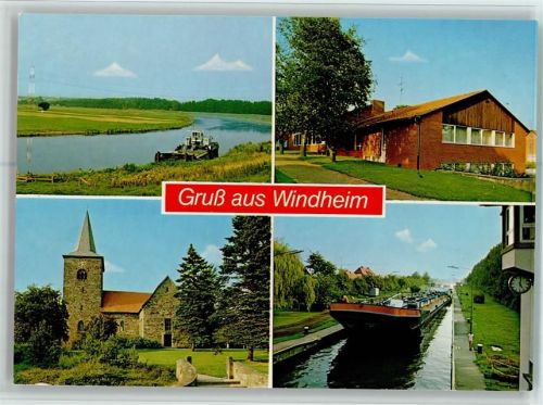 Windheim Ortsansichten 4-Bildaufnahme