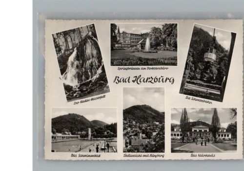 Bad Harzburg Schwimmbad, Schwebebahn, ...