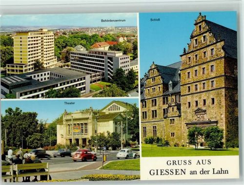 Gießen Behördenzentrum Schloß Stadttheater