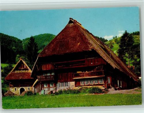 Gutach Schwarzwaldhaus Ort lt. Stempel