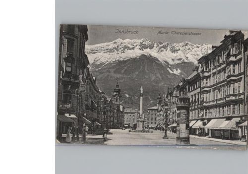Innsbruck Maria-Theresienstr., Litfaßsäule