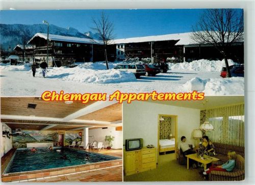 83334 W8221 Inzell - Chiemgau Appartements Winter Schwimmbad