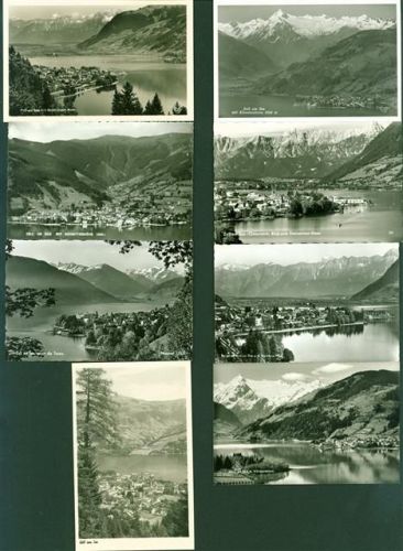 Zell Lot mit 11 AK, ca. 1952-1959; gute Erhaltung, wenig gelaufen