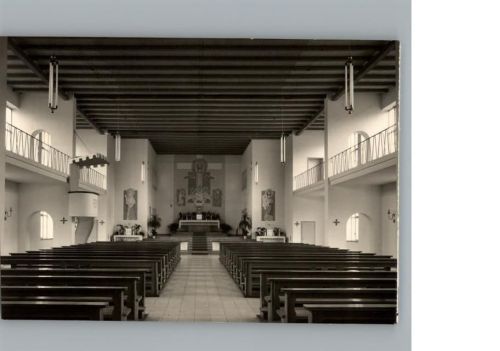 Weiden Kath. Kirche St, Johann Innenaufnahme AKU2