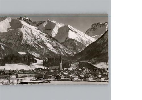 Oberstdorf Winter-Karte