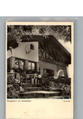 Grainau Gasthaus Gunglstub´n am Stampflstich