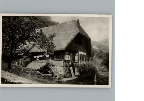Schwarzwaldhaus Fotokarte