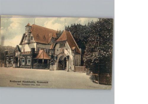 Grunewald Restaurant Hundekehle