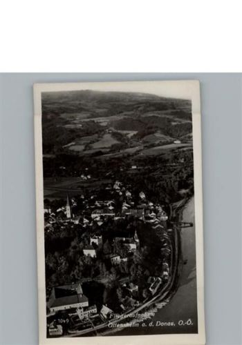 Ottensheim O. Ö. (A) Fliegeraufnahme