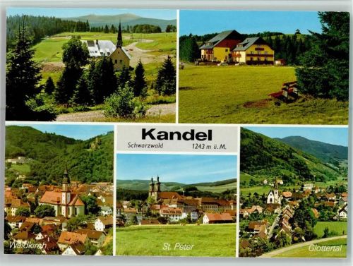 Waldkirch Ortsansichten Waldkirch St. Peter Glottertal Kandel Mehrfachaufnahme