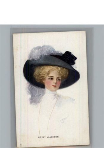 Frau Künstlerkarte