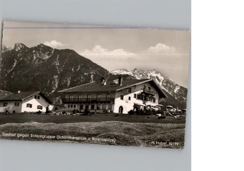 Mittenwald Tonihof Soierngruppe