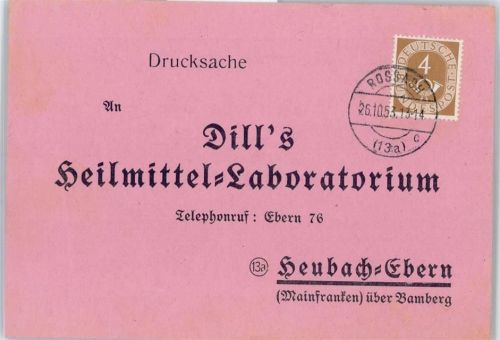 Heubach Dill's Heilmittel Reklame