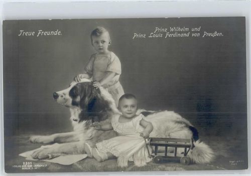 und Bernhardiner , Prinz Louis Ferdinand