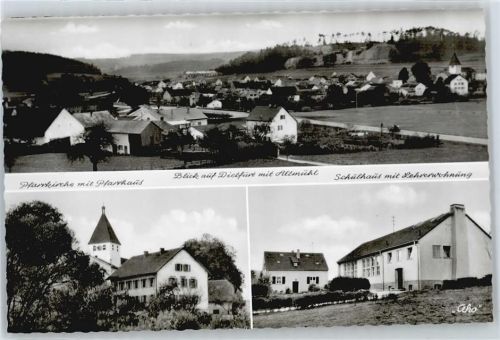 Dietfurt Schule , Pfarrhaus
