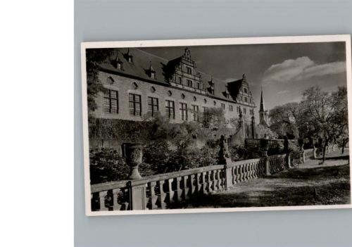 Weikersheim Weikersheim Schloss Weikersheim mit der Gnomen-Ballustrade AKU1