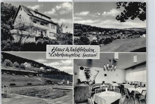 Lohrhaupten Gasthaus Waldfrieden Schwimmbad