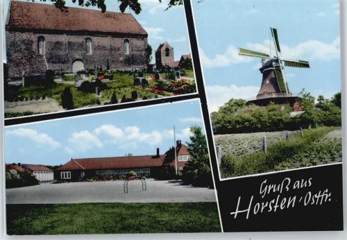 Horsten Friedhof , Kinderspielplatz , Windmühle