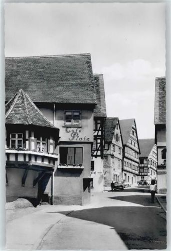 Pfullendorf Auto Fußgänger Cafe Platz