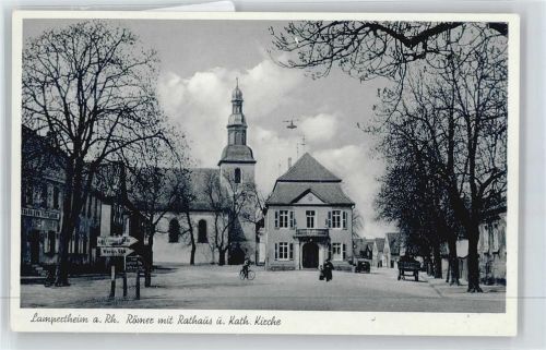 Lampertheim Römer , Rathaus